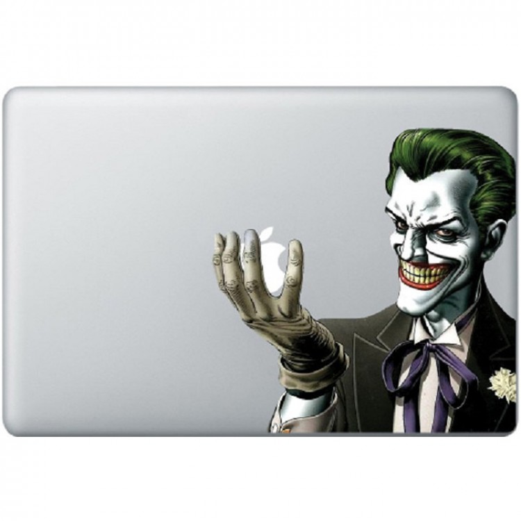 Batman Joker Colour MacBook Decal Full Colour Decals